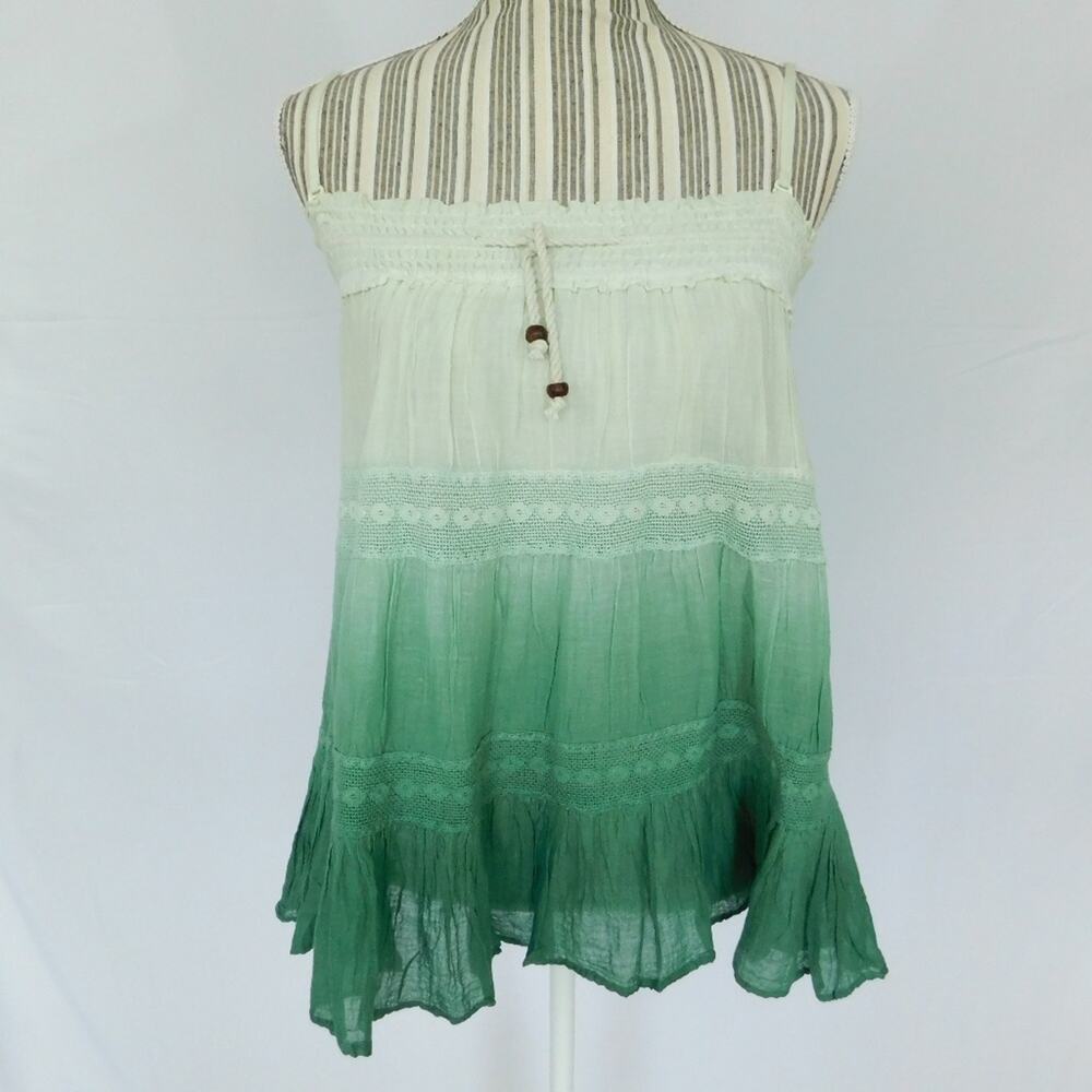 Koton BOHO Women's Juniors Top Stretch Ombre Size Small